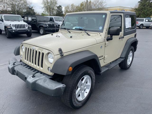 used 2017 Jeep Wrangler car, priced at $14,516