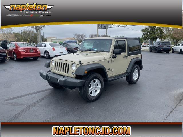 used 2017 Jeep Wrangler car, priced at $14,516