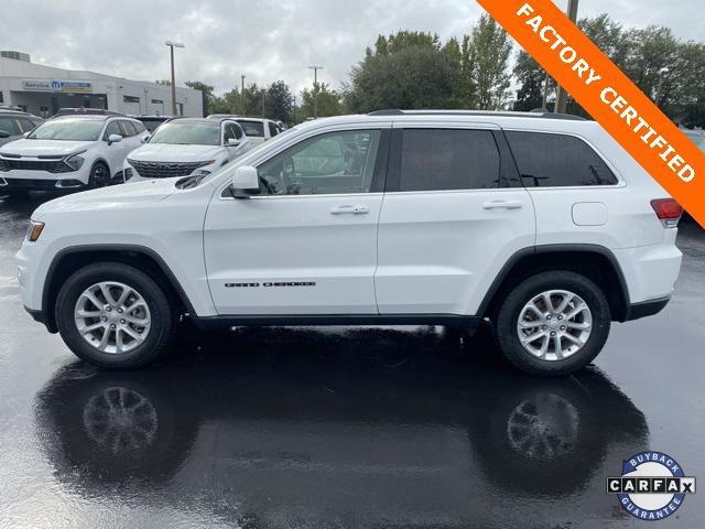 used 2021 Jeep Grand Cherokee car, priced at $21,500