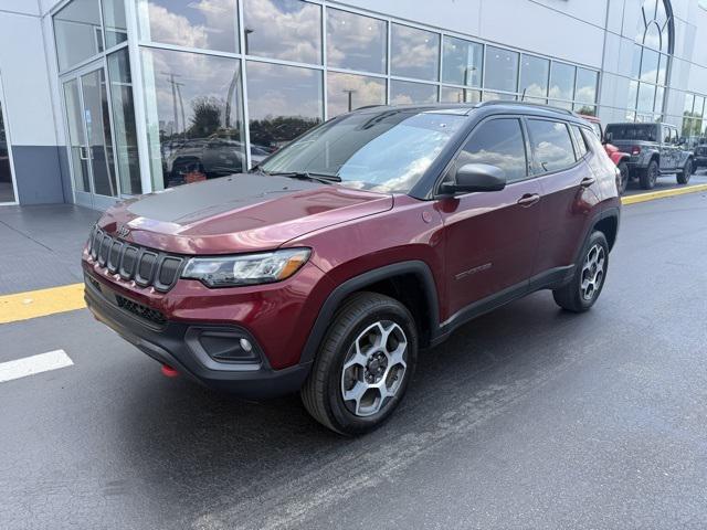 used 2022 Jeep Compass car, priced at $21,179