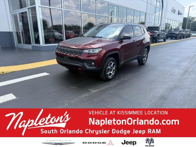 used 2022 Jeep Compass car, priced at $21,179