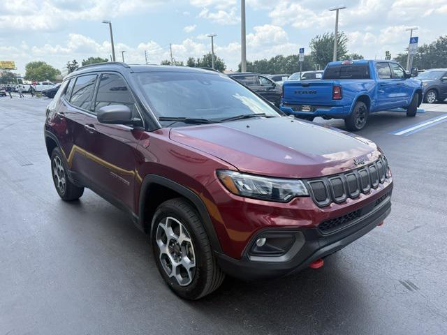 used 2022 Jeep Compass car, priced at $21,179