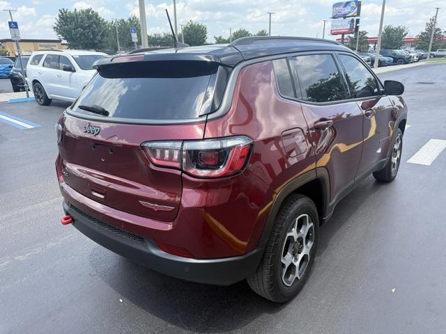 used 2022 Jeep Compass car, priced at $21,179
