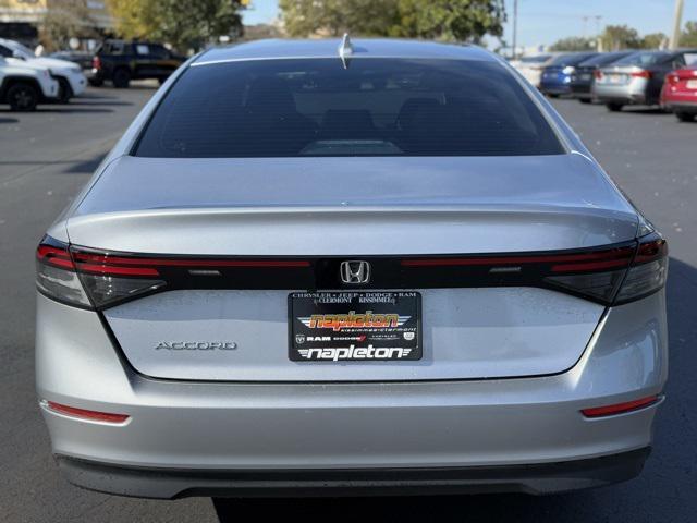 used 2023 Honda Accord car, priced at $24,500