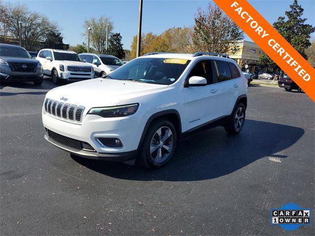 used 2020 Jeep Cherokee car, priced at $21,021