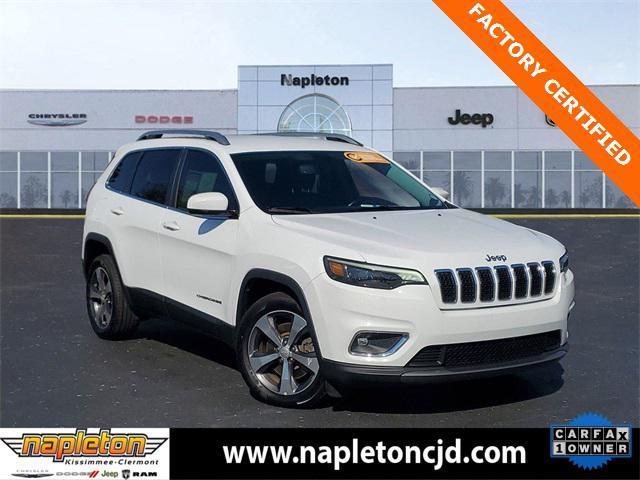 used 2020 Jeep Cherokee car, priced at $18,646