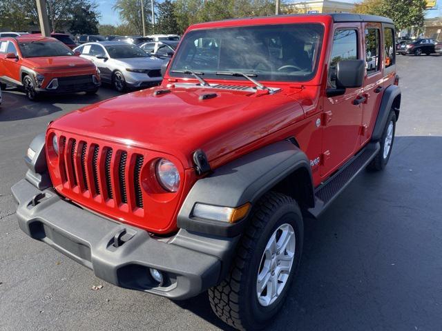 used 2021 Jeep Wrangler Unlimited car, priced at $26,500