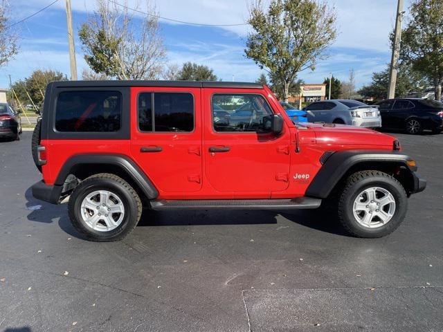 used 2021 Jeep Wrangler Unlimited car, priced at $26,500