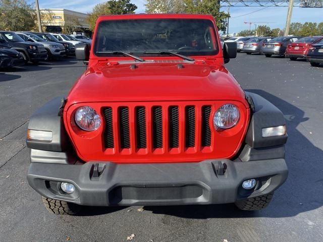 used 2021 Jeep Wrangler Unlimited car, priced at $26,500