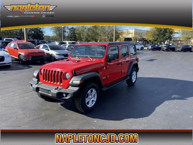 used 2021 Jeep Wrangler Unlimited car, priced at $26,500