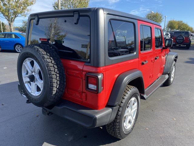 used 2021 Jeep Wrangler Unlimited car, priced at $26,500