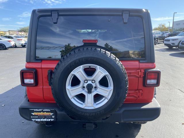 used 2021 Jeep Wrangler Unlimited car, priced at $26,500