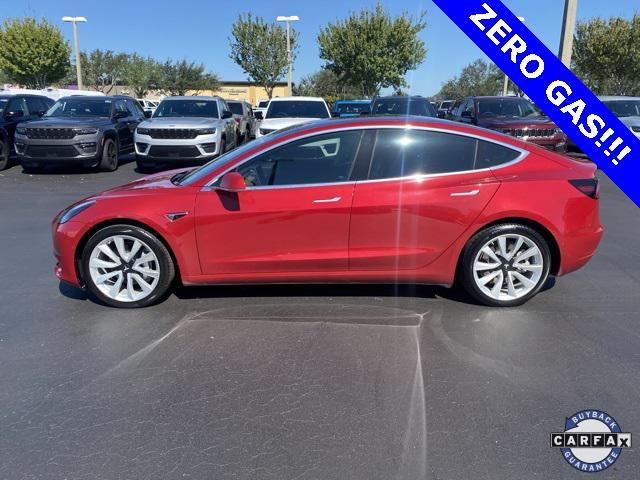 used 2018 Tesla Model 3 car, priced at $20,602