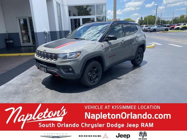 used 2023 Jeep Compass car, priced at $21,950