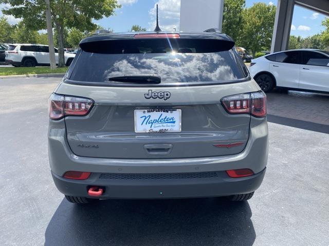 used 2023 Jeep Compass car, priced at $21,950
