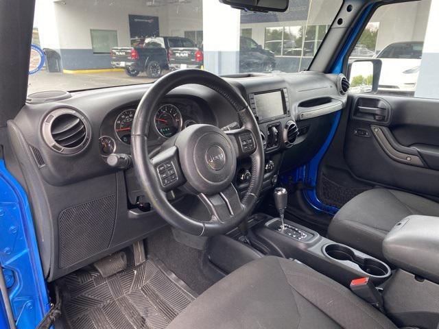 used 2016 Jeep Wrangler Unlimited car, priced at $18,386