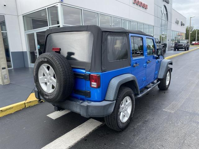 used 2016 Jeep Wrangler Unlimited car, priced at $18,386