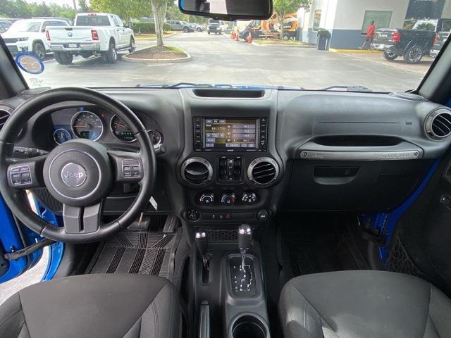 used 2016 Jeep Wrangler Unlimited car, priced at $18,386