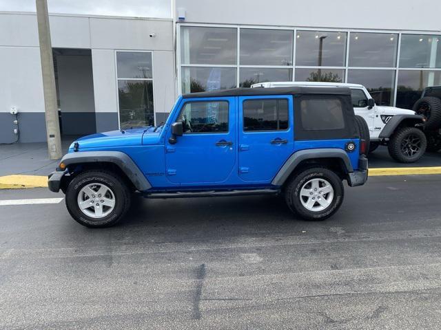 used 2016 Jeep Wrangler Unlimited car, priced at $18,386