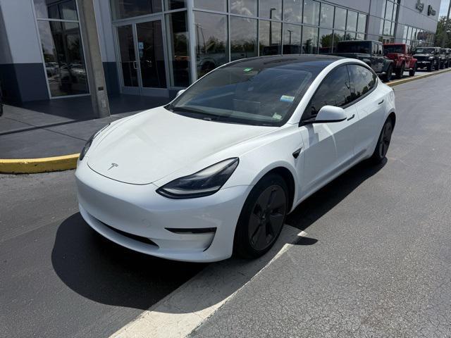 used 2021 Tesla Model 3 car, priced at $20,000