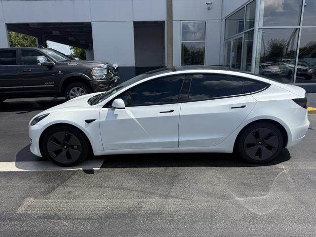 used 2021 Tesla Model 3 car, priced at $20,000