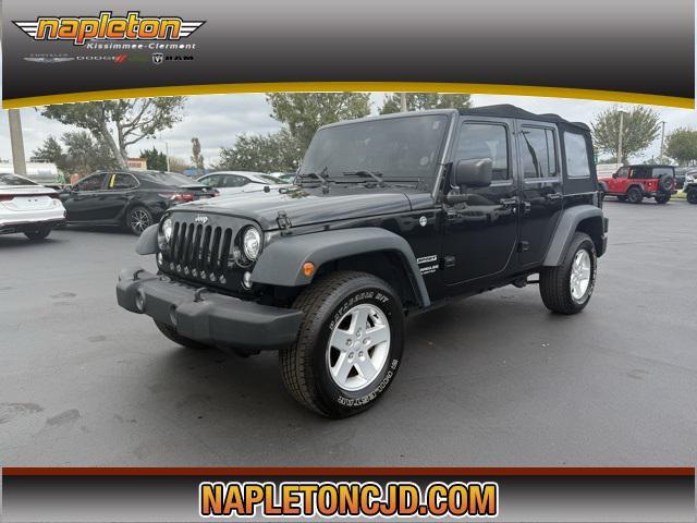 used 2017 Jeep Wrangler Unlimited car, priced at $21,500