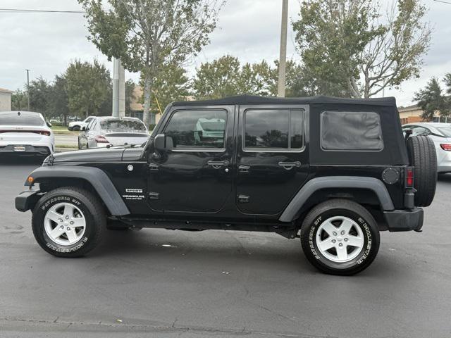 used 2017 Jeep Wrangler Unlimited car, priced at $21,000