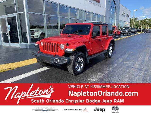 used 2020 Jeep Wrangler Unlimited car, priced at $27,538