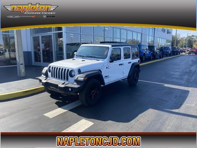 used 2021 Jeep Wrangler Unlimited car, priced at $26,221