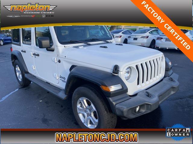 used 2019 Jeep Wrangler Unlimited car, priced at $28,491