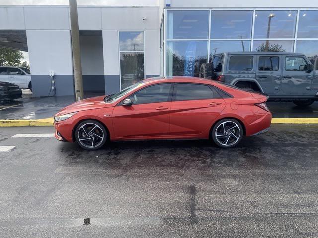 used 2022 Hyundai Elantra car, priced at $19,298