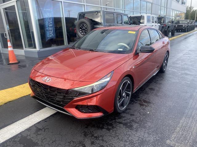 used 2022 Hyundai Elantra car, priced at $19,298