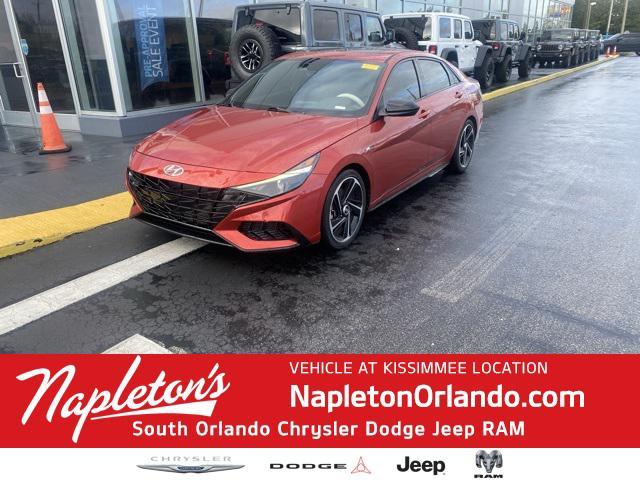 used 2022 Hyundai Elantra car, priced at $19,298