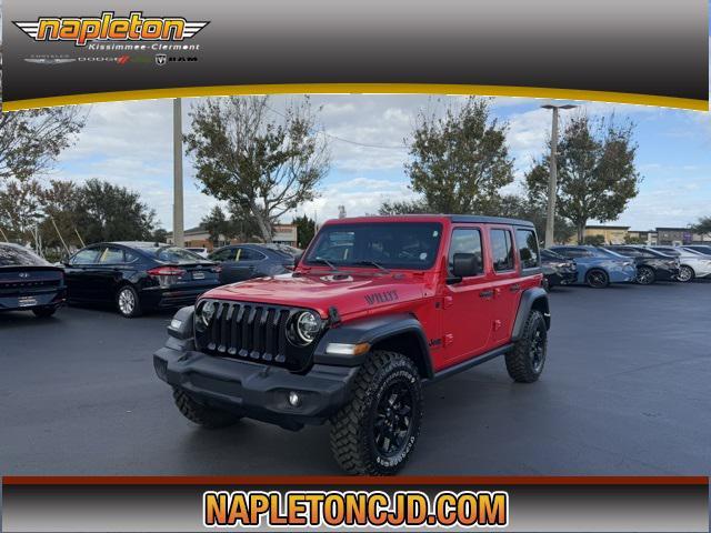 used 2020 Jeep Wrangler Unlimited car, priced at $27,000