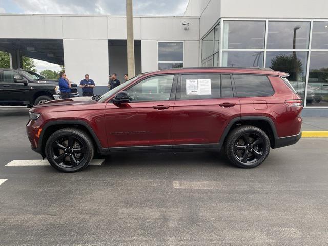 used 2021 Jeep Grand Cherokee L car, priced at $25,942