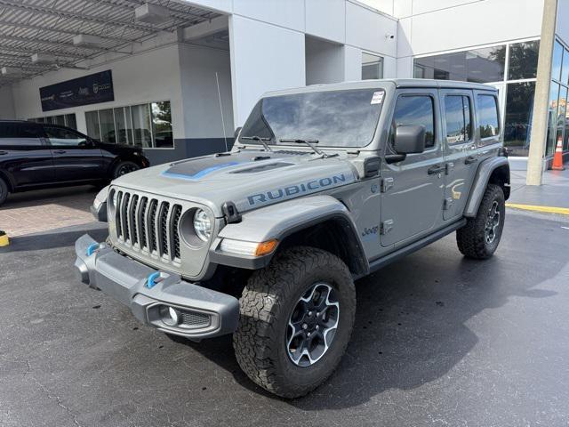 used 2022 Jeep Wrangler Unlimited 4xe car, priced at $36,439