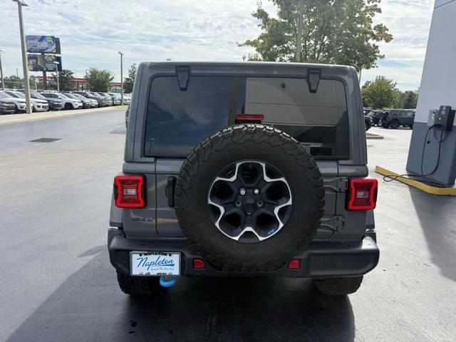 used 2022 Jeep Wrangler Unlimited 4xe car, priced at $36,439