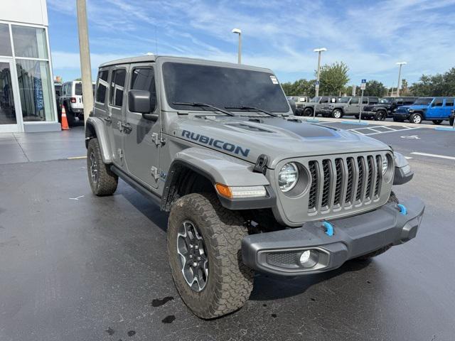 used 2022 Jeep Wrangler Unlimited 4xe car, priced at $36,439
