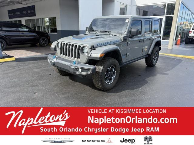 used 2022 Jeep Wrangler Unlimited 4xe car, priced at $36,439