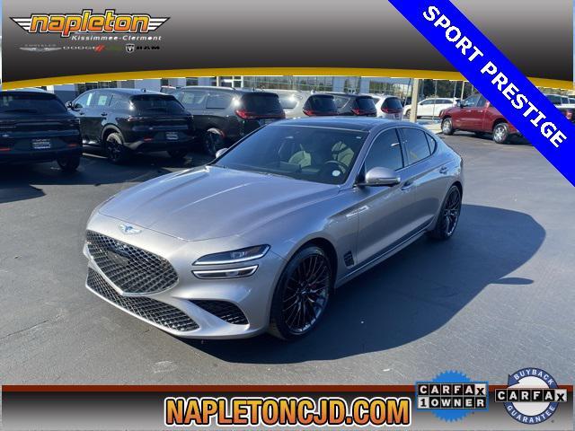 used 2023 Genesis G70 car, priced at $40,000