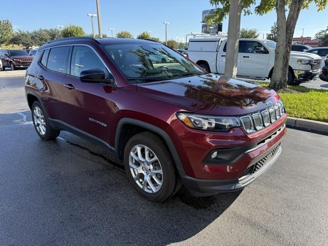 used 2022 Jeep Compass car, priced at $21,987