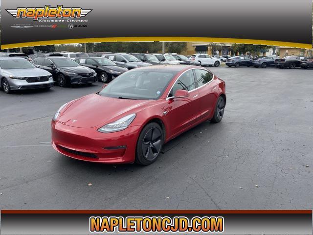 used 2018 Tesla Model 3 car, priced at $23,000