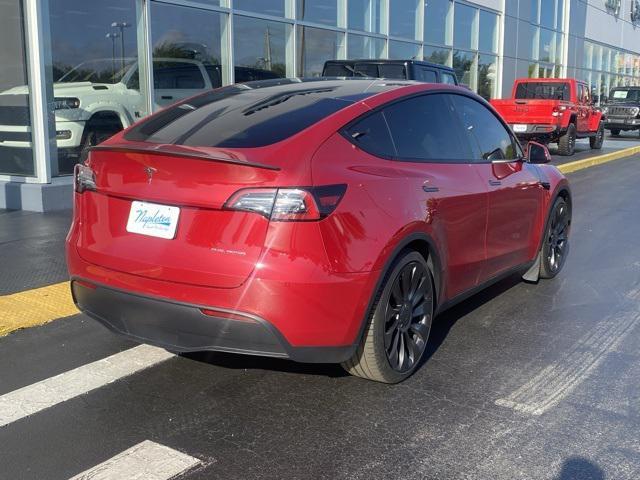 used 2022 Tesla Model Y car, priced at $27,990