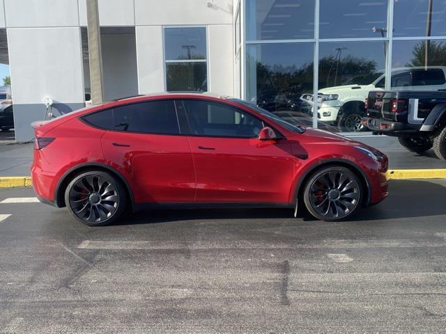 used 2022 Tesla Model Y car, priced at $27,990