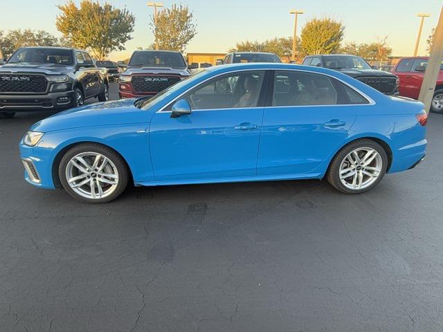 used 2022 Audi A4 car, priced at $24,000