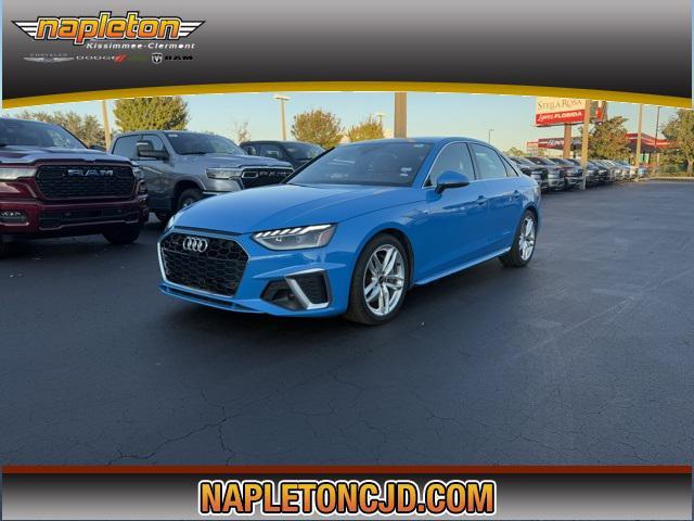 used 2022 Audi A4 car, priced at $24,500