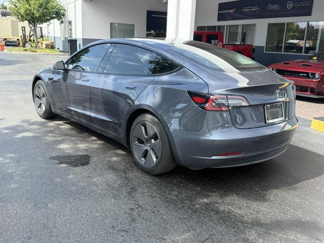used 2021 Tesla Model 3 car, priced at $21,000