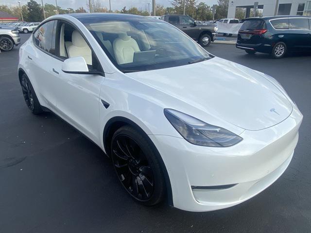 used 2022 Tesla Model Y car, priced at $32,000