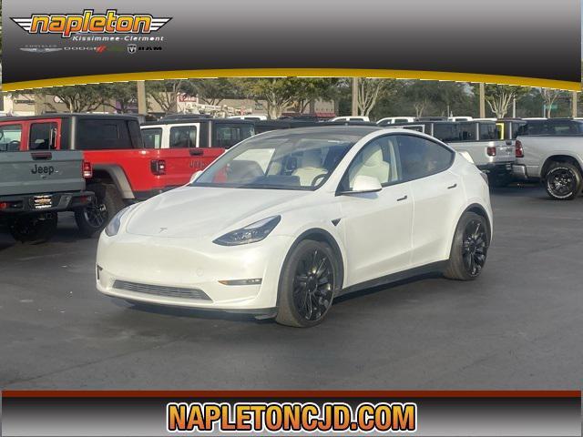 used 2022 Tesla Model Y car, priced at $32,000