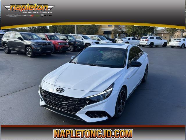 used 2023 Hyundai Elantra car, priced at $21,500